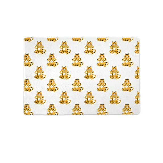 Tiger Yoga Mat Rectangle -Image by Shutterstock,