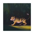 thumbnail image 1 of "Tiger in Minimalism" - Canvas, 1 of 25