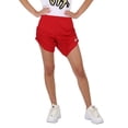 thumbnail image 1 of Tiger in the Rain Ladies Shorts Side Jew Ruch, Size Medium, 1 of 2