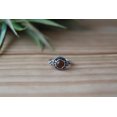 thumbnail image 1 of Tigerâ€™s Eye cabochon Ring, 925 Sterling Silver Ring, Round Shape Gemstone Ring, Natural Silver Ring, Brown Gemstone, Protection Stone Ring, 1 of 6