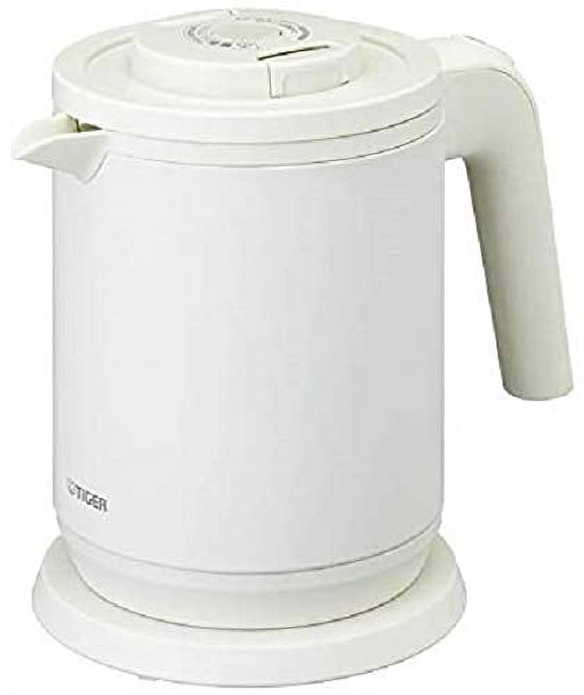 Tiger thermos Electric kettle 6 Safe Relief and safety function Matt white 0.8L PCKA080WM// 1