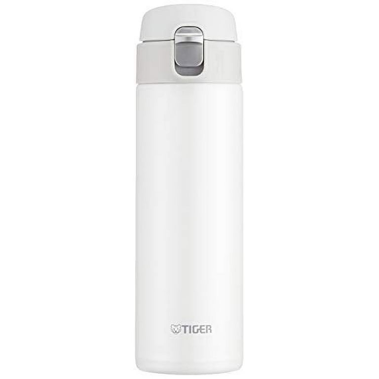 Tiger Thermos Water Bottle 360ml Tiger Thermos TIGER Mug Bottle One Touch  Lightweight MKA-K036WK White
