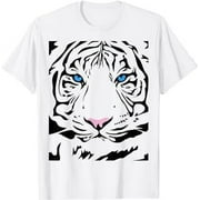 Tiger tigress face fierce and wild beautiful big cat t shirt