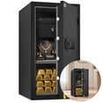 thumbnail image 1 of TigerKing 6.0 Cu ft Fireproof Safe Box with with Drawer, Steel Security Box for Home Office Money Documents, 1 of 7