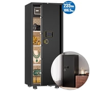 TigerKing 17.6 Cu.ft Extra Large Home Safe, Heavy Duty Digital Security Safe with Touchscreen Keypad, 235lb Solid Steel, 6 Locking Bolts for Home Office, Black