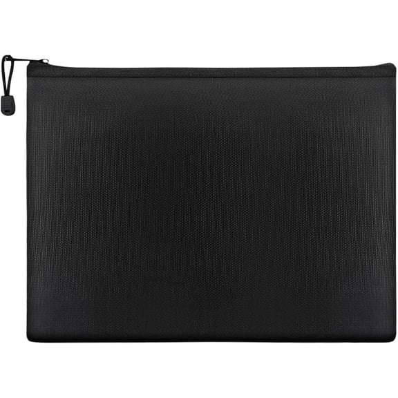Tigerking Waterproof Fireproof Document Bags with Zipper, 12"x8" Fireproof Money Bag, Fireproof Safe Storage Pouch for A4 Document Holder, File, Cash and Tablet
