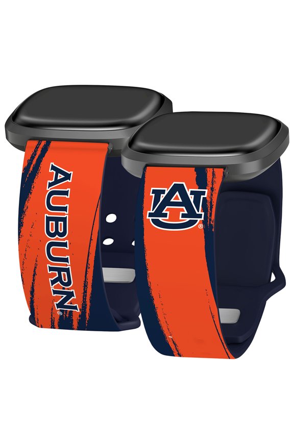 Tigers HD Paint Stripe Unisex Watch Band for FitBit Versa 3 & Sense (Long)