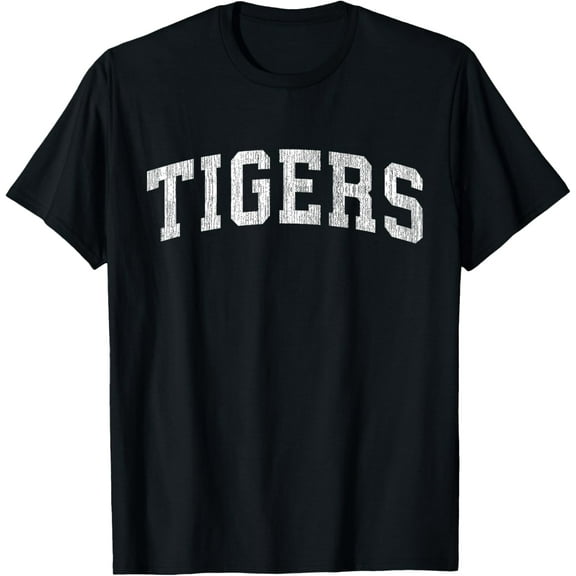 Tigers Name Retro Vintage Apparel Gifts T-Shirt