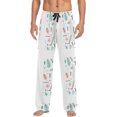 thumbnail image 1 of Tigers Pajama Pants Mens Lounge Pants Straight-Fit Men Pajama Bottoms with Drawstring Pockets, 1 of 7