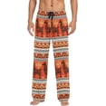 thumbnail image 1 of Tigers Pajama Pants Mens Lounge Pants Straight-Fit Men Pajama Bottoms with Drawstring Pockets, 1 of 7