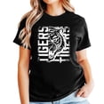 thumbnail image 1 of Tigers Shirt for Teens Women and Men School Game Day T-Shirts School Spirit Tee Black Shirt Adult Small, 1 of 5