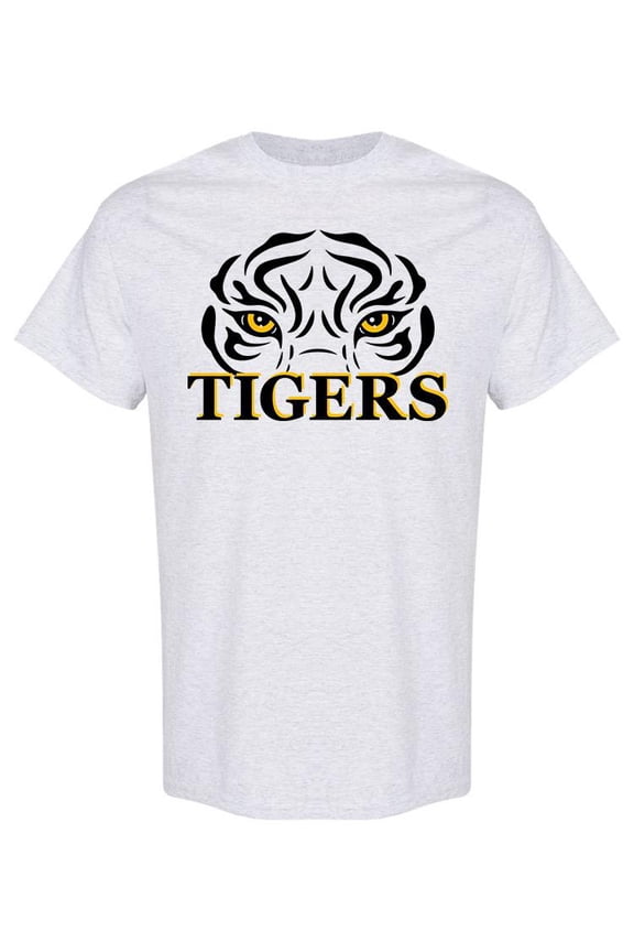 Tigers Slogan T-Shirt Men -Image by Shutterstock, Male Large