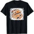 thumbnail image 1 of Tigers Swash School Spirit Orange Black Football Sports Fan T-Shirt, 1 of 5