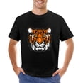thumbnail image 1 of Tigers Team Men’s Graphic T-shirt Vintage Short Sleeve Sport Tee Black 4XL, 1 of 2