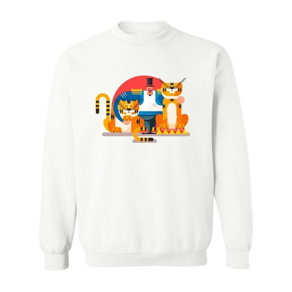 Tigers Trainer Sweatshirt Men -Image by Shutterstock, Male Small