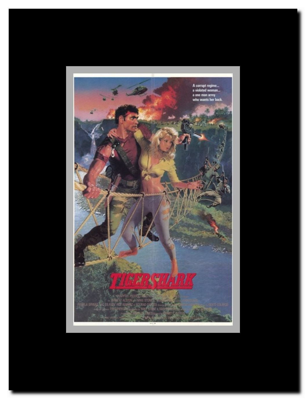 Tigershark Framed Movie Poster