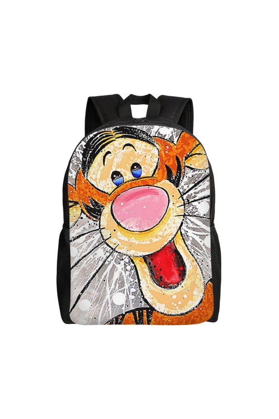 Cartoon Backpacks Lightweight Large Capacity Unisex Bookbag Anime Laptop Bag for Travel Hiking School