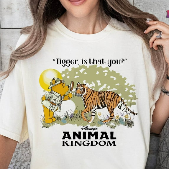 Tigger Is That You? Shirt, Pooh Shirt, Animal Kingdom Shirt, Pooh Animal Kingdom, Vintage Disney Shirt, disney shirt