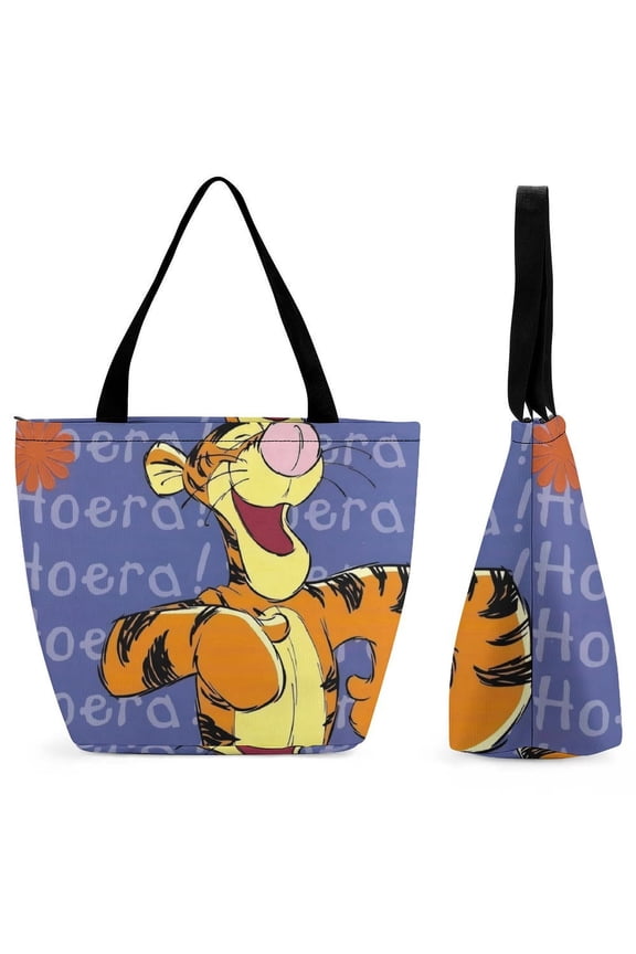 Tigger Women's handbags shopping bags fun gift bags gym travel Halloween gifts One size
