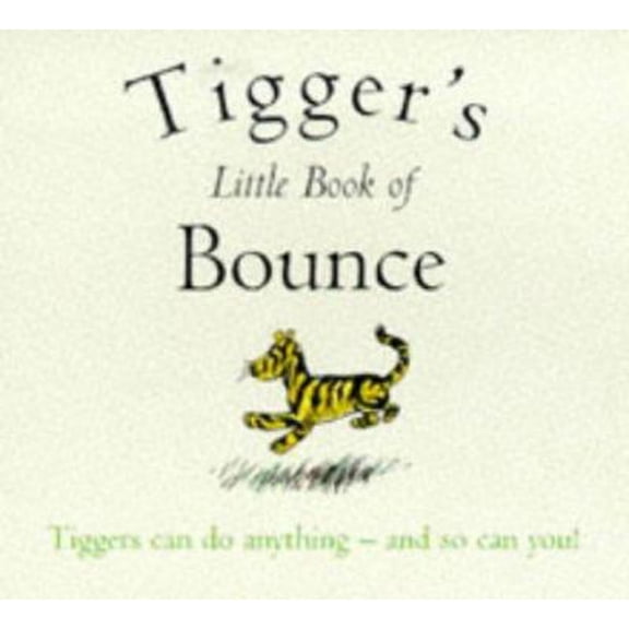 Pre-Owned Tigger's Little Book of Bounce by A. A. Milne Paperback English