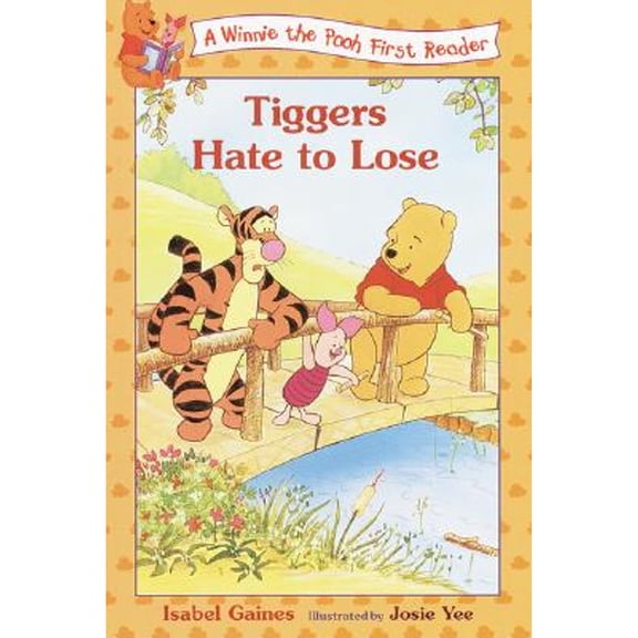 Pre-Owned Tiggers Hate to Lose (Disney First Readers)