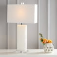 thumbnail image 1 of JONATHAN Y Tiggie 27" Alabaster LED Table Lamp, White Alabaster, JYL2009A, 1 of 6