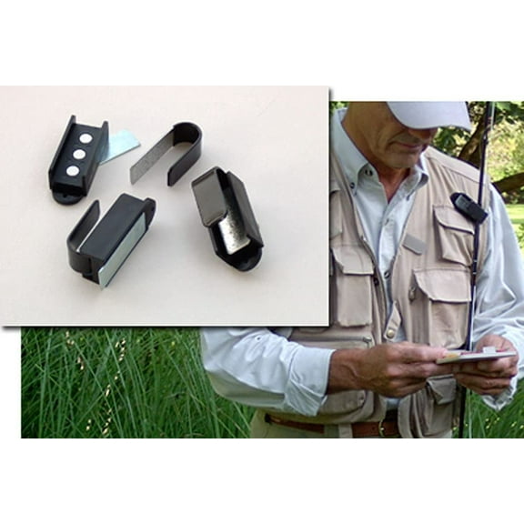 Tight Line Enterprises Tight Line Magnetic Third Hand Fly Fishing Rod Holder, Pole Holder