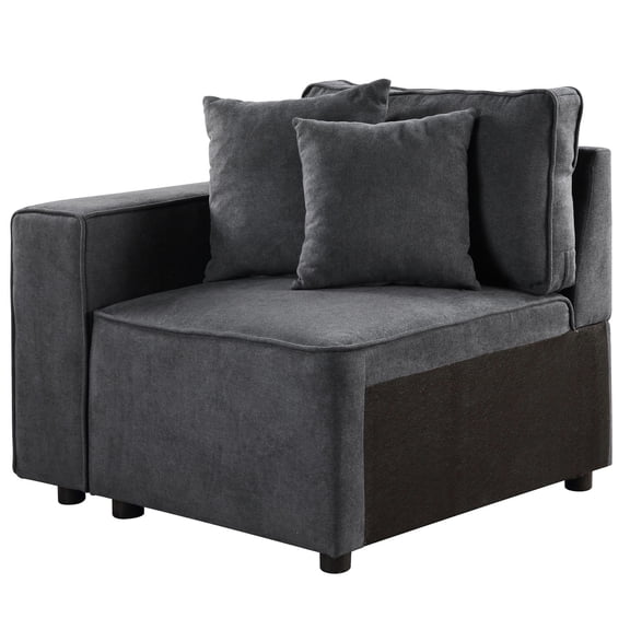 Tight Seat and Loose Back Cushion | Applicable from Office to Lounge | Provides Comfort and Decorative Appeal
