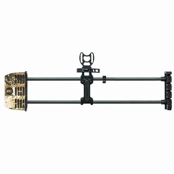 TightSpot Lite 5-Arrow Quiver, Optifade Subalpine Camo, Customizable Bow Quiver, Carbon Rods (TSQOSA-R)