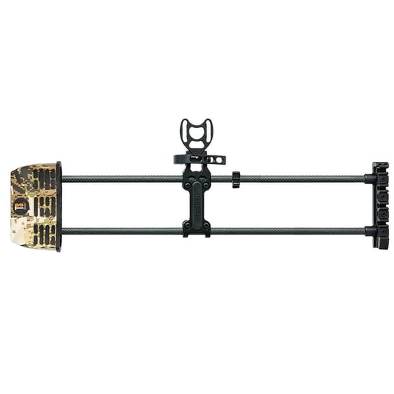 TightSpot Lite 5-Arrow Quiver, Optifade Subalpine Camo, Customizable Bow Quiver, Carbon Rods (TSQOSA-R)