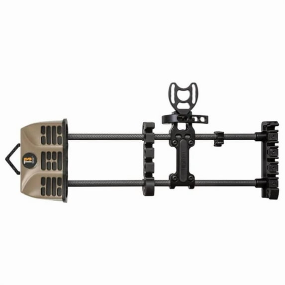 TightSpot Rise Lite 5-Arrow Quiver, Saddle Tan, Lightweight Customizable Bow Quiver (TSQRFDE-R)