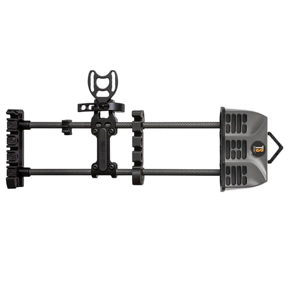 TightSpot Rise Lite 5-Arrow Quiver, Granite Finish, Lightweight Carbon Construction, Quick-Detach Mount (TSQRMG-L)
