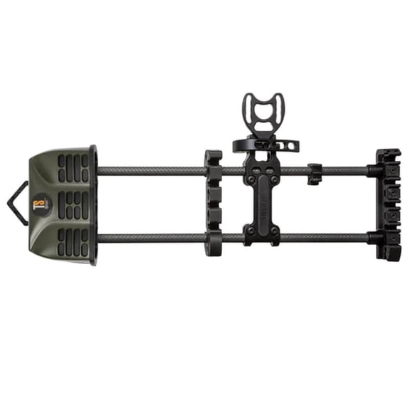 TightSpot Rise Lite 5-Arrow Quiver, Moss Green, Lightweight Customizable Bow Quiver (TSQRAMB-R)