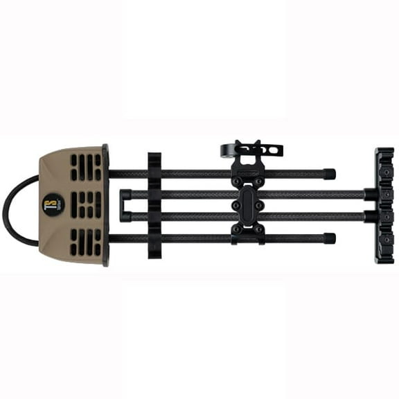 TightSpot Shift-Lock 5-Arrow Quiver, Saddle Tan, Telescoping Carbon Fiber, Quick Detach, Arrow Gripper, Aluminum (TSQSL5FDE)