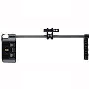 TightSpot Airlock 4-Arrow Quiver, Ultra-Lightweight Carbon HexRod, VersaClip Hook, Quick-Release, Black TSQ4ABLK