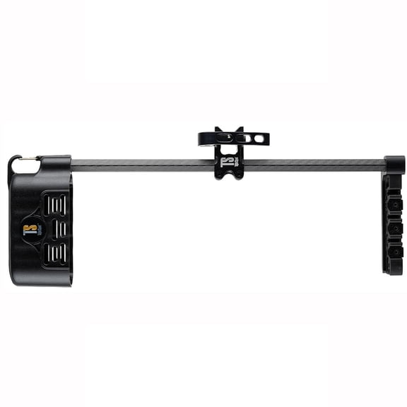 TightSpot Airlock 4-Arrow Quiver, Ultra-Lightweight Carbon HexRod, VersaClip Hook, Quick-Release, Black (TSQ4ABLK)