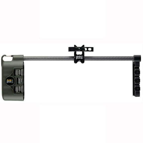 TightSpot Airlock 4-Arrow Quiver, O.D. Green, Carbon HexRod, VersaClip, Quick-Release, Bulldog Gripper (TSQ4AODG)