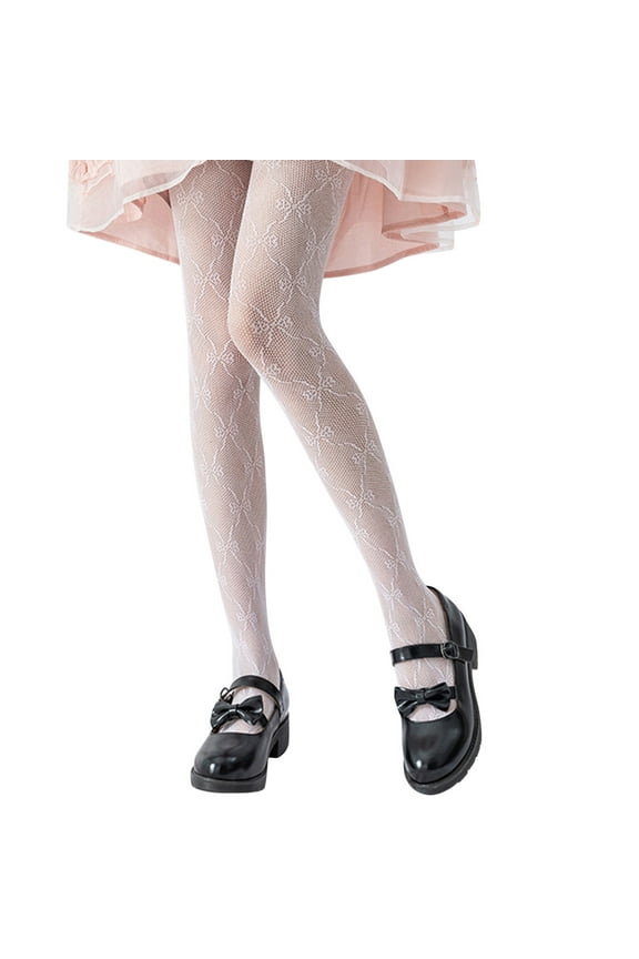 Tights For Women Christmas Women Retro Slim Transparent Carved Lace Bowknot Stockings Hollow Socks Tights Stocking Pantyhose