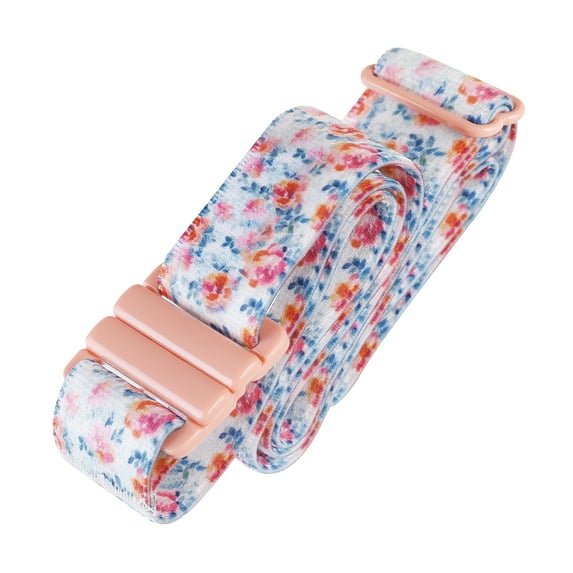 Tights Up Girls, Boys and Teen Belt- Flat Buckle Adjustable Elastic Stretch Belt up to 26 inch Waist - Leopard Print Pattern