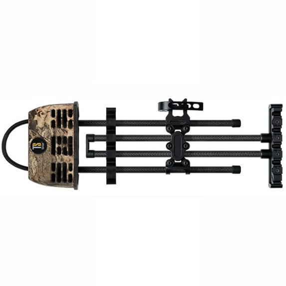 TightSpot Shift-Lock 5-Arrow Quiver, Mossy Oak DNA, Triple-Axis Adjustment, Carbon Fiber, Quick Detach (TSQSL5DNA)