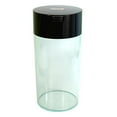 Tightvac 5oz to 24 Ounce Vacuum Sealed Container Clear Body/Black