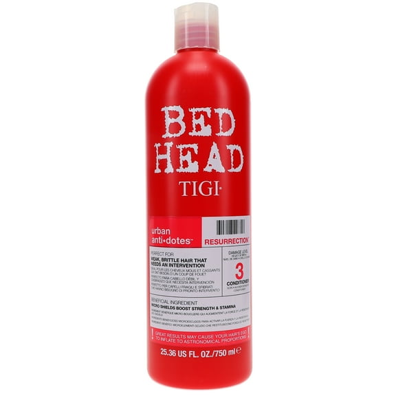 Tigi Bed Head Resurrection Conditioner 25.36 Oz, For Weak And Brittle Hair