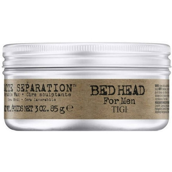 Tigi Bed Head for Men Matte Separation Workable Wax, 3 oz