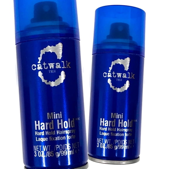 Tigi Catwalk Travel Size Hard Hold Hairspray 3 Oz - Pack of 2