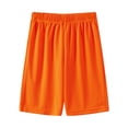 thumbnail image 1 of Tigivemen Boys Athletic Shorts Soccer Running Gym Shorts for Kids Teens Basketball Sweatshorts 4-5Y,Orange, 1 of 7