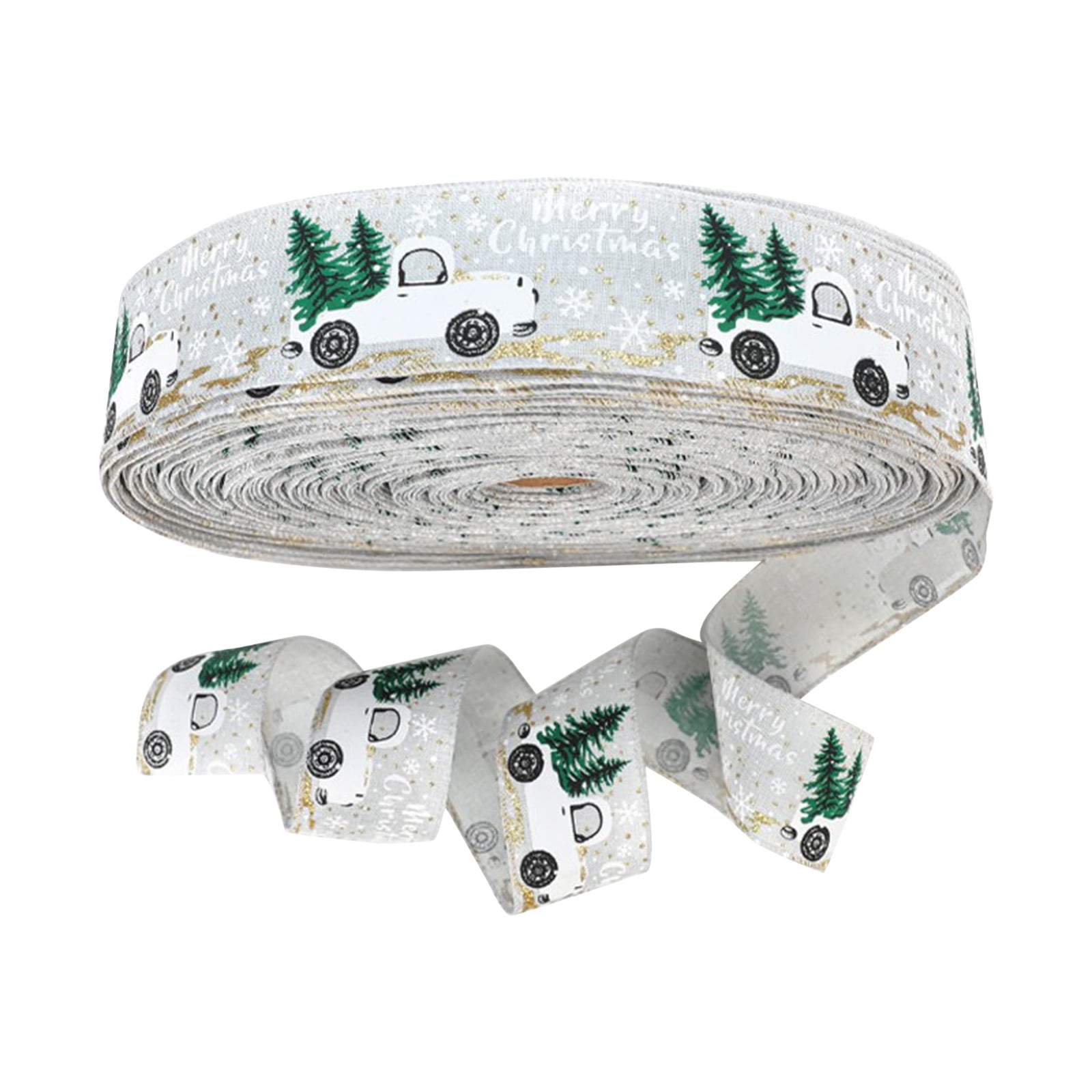 Tigivemen Christmas Wrapping Ribbons for Gift Wrapping Happy Birthday ...