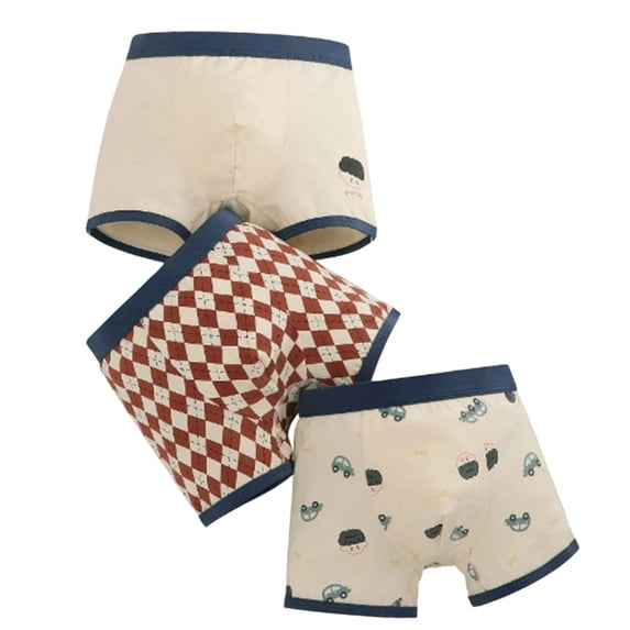 Tigivemen Training Underwear for Boys Soft Cotton Dinosaur Truck Toddler Boxer Briefs Panties Size 11-12 Years