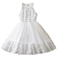 thumbnail image 1 of Tigivemen Sequined Mesh Summer Dress for Girls Birthday Party Sleeveless Dresses Size 7-8 Y, 1 of 5
