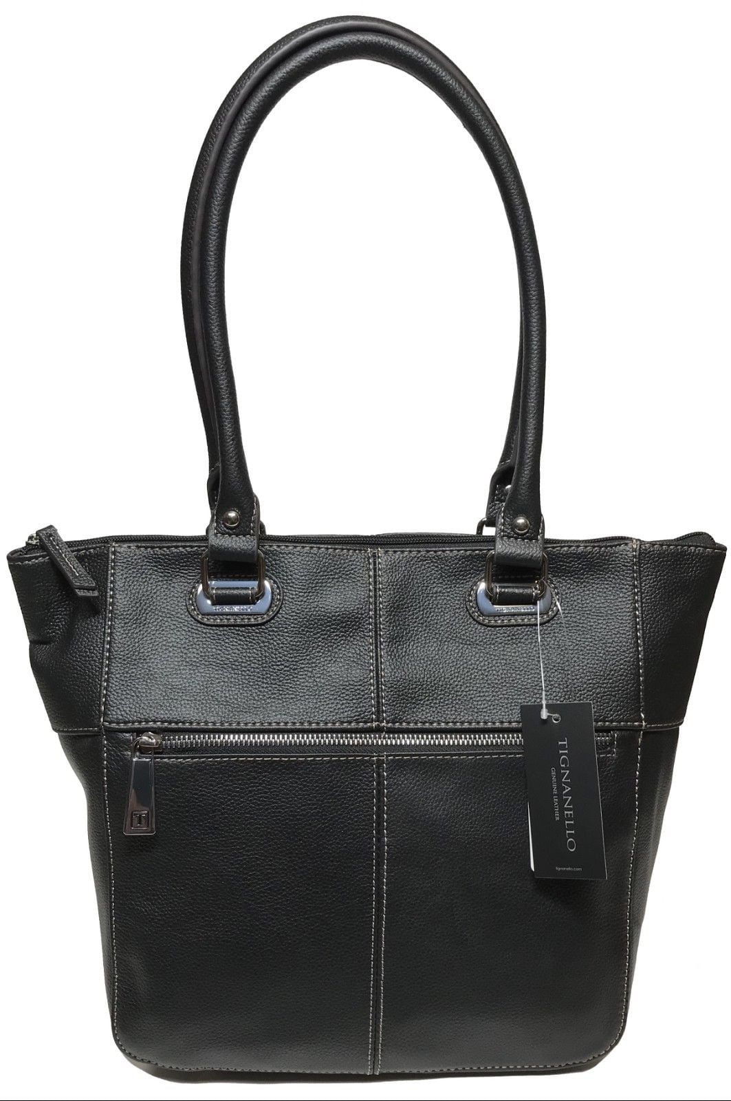 Tignanello Perfect Pockets Medium Tote Black f78efa21 6b80 422e 83d5 c93f6a264039 1.e5684aa8bd55abfb2318701579a35e13