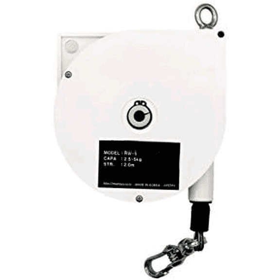 Tigon RW-5 Retractable Spring/Tool Balancer, (Load Capacity: 2.5-5.0 kg/5.5-11 lbs) Steel Cable, Tool Hanger & Fixture Holder$$Tools